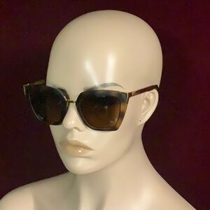 Oakley Sideswept sunglasses. Minor scratches on lens, missing one nose pad.